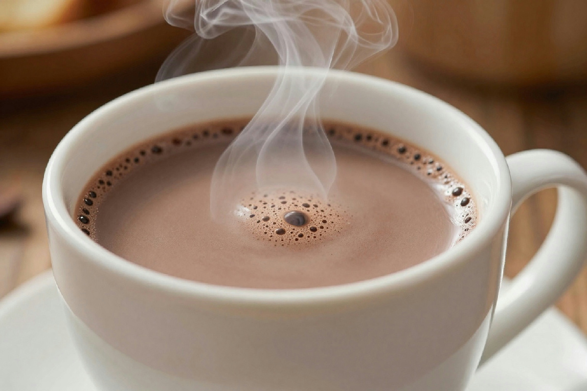 Una cioccolata calda light da bere ogni sera: la coccola perfetta che non fa ingrassare